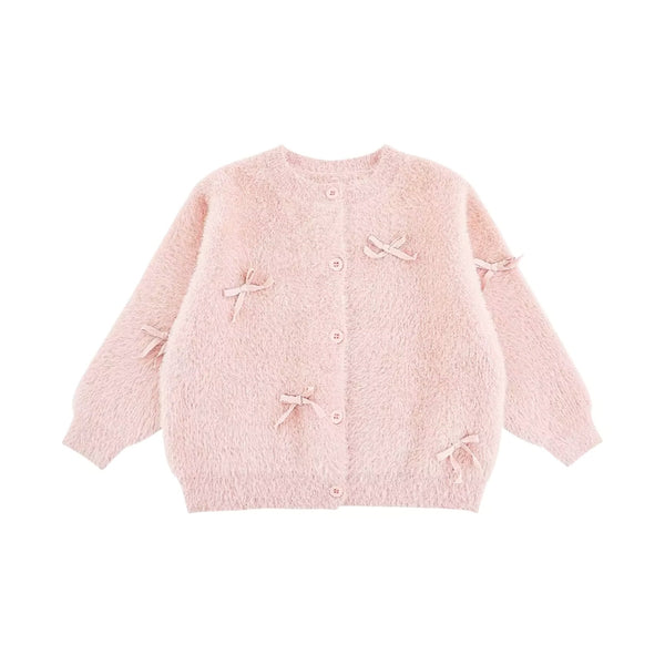 Girls Pink Cardigan